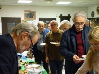 arrivée et buffet du vendredi